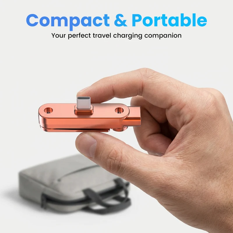 🔋⚡ Cargador Rápido 2 en 1 con Soporte 360° – Adaptador USB Plegable, Carga y Sostén tu Celular al Mismo Tiempo sin Cables Extra 📱✨