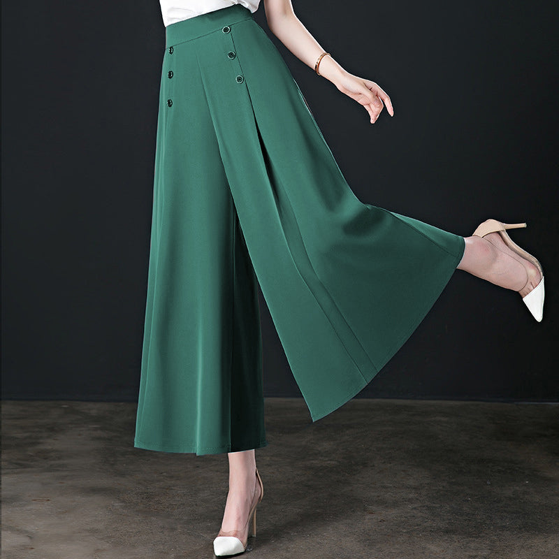 🔥 ¡50% DE DESCUENTO! Pantalones Anchos Plisados – Cómodos, Elegantes y Súper Frescos ✨👖