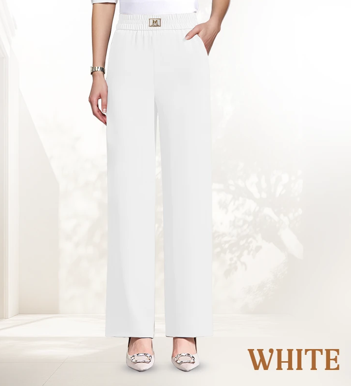 ¡🌷ÚLTIMO DÍA DE OFERTA 50% DE DESCUENTO!!💥Pantalones elásticos de tiro alto con caída perfecta y ajuste sin cierre