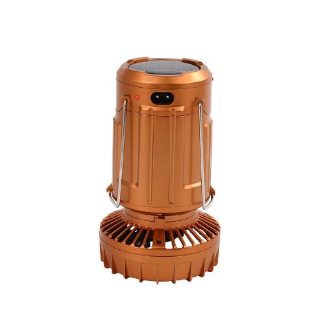 🔥🎁Gran oferta 50% de descuento🎁🔥Luz LED portátil para acampar con ventilador