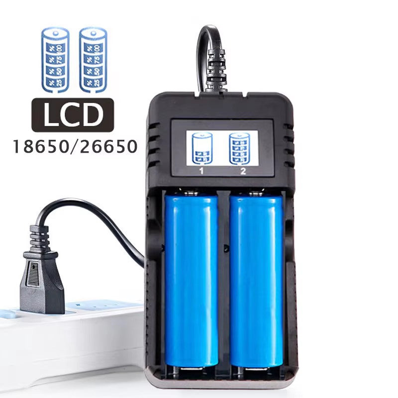 ⏳Oferta por Tiempo Limitado⏰Cargador Universal de Baterías de Litio con Pantalla LCD