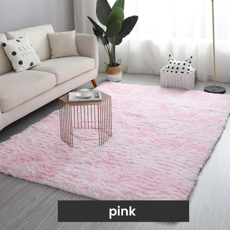 Oferta de AƱo Nuevoš„Alfombra de suelo de felpa con degradado de color