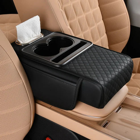 🚗💺Almohadilla multifuncional para reposabrazos – ¡Comodidad y práctica en tu auto!(Envío gratuito para 2 piezas))