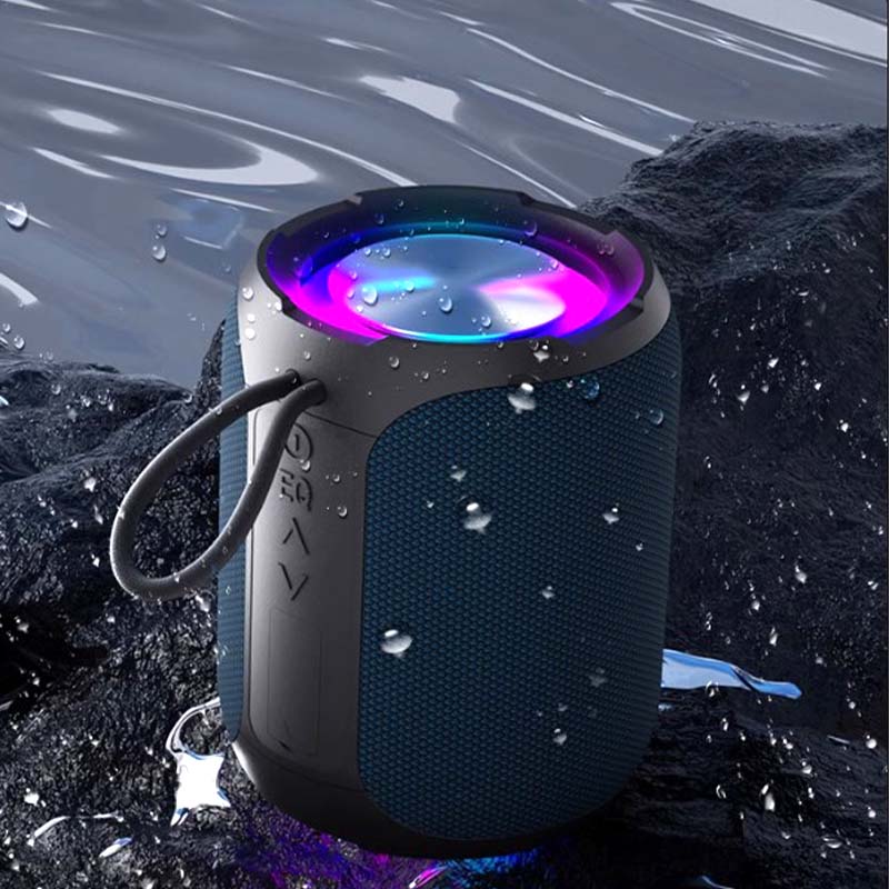 Altavoz Bluetooth portátil de 40W de pico con luz RGB
