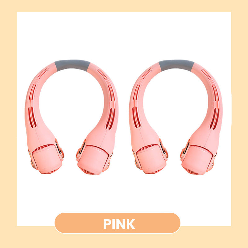 ❄️ Ventilador Aire Acondicionado para el Cuello – refrigeración personal ultrasilenciosa para el verano