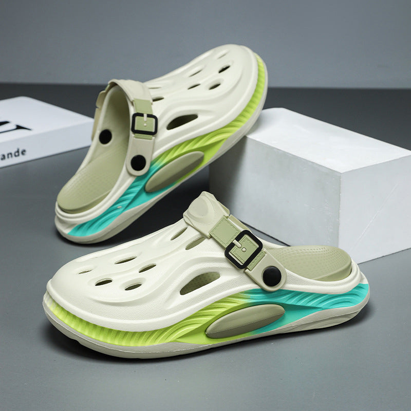 🔥Sandalias casuales antideslizantes con suela gruesa para mujer/hombre para el verano