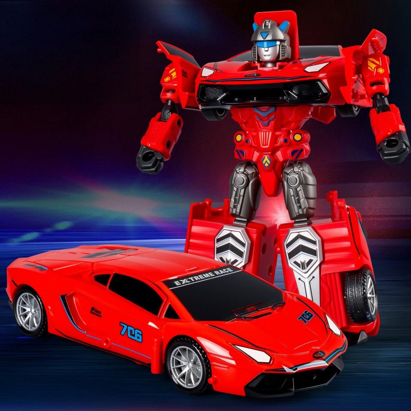 🔥🚗 ¡50% DCTO HOY! Carro de Juguete que se Transforma en Robot al Chocar – Súper Divertido y Favorito de los Niños 🤖✨