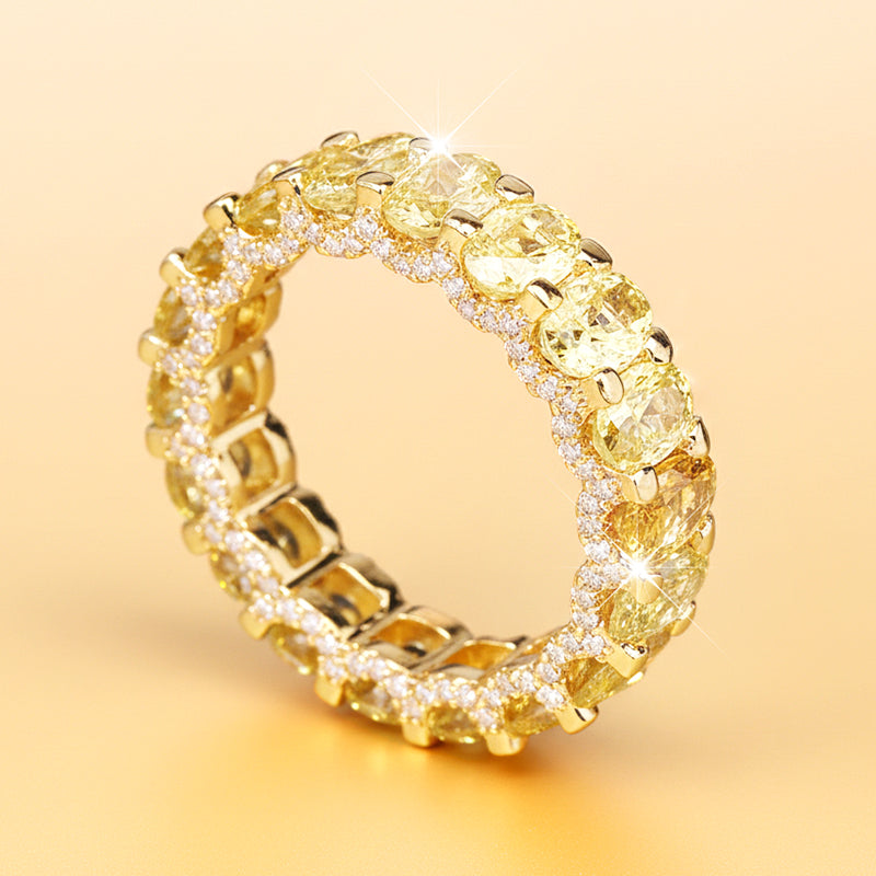Anillo Churumbela de Zirconia Cúbica Brillante de Moda