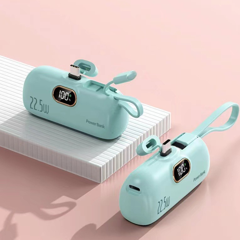 🔋💥 Mini Cargador Portátil Power Bank 5000mAh Carga Rápida y Compacta para tu Teléfono en Cualquier Lugar ✨📱