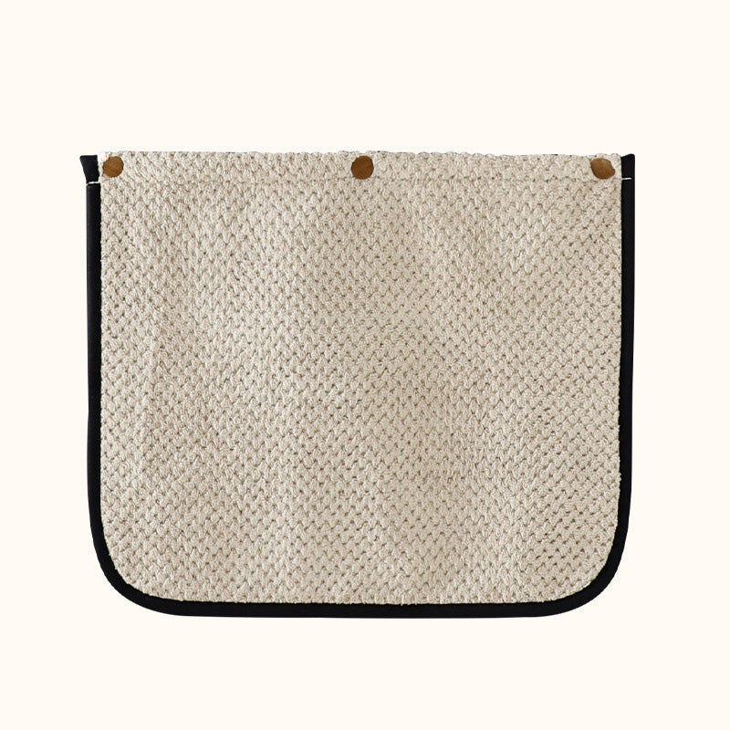 Delantal impermeable con espalda cruzada y toalla de mano desmontable