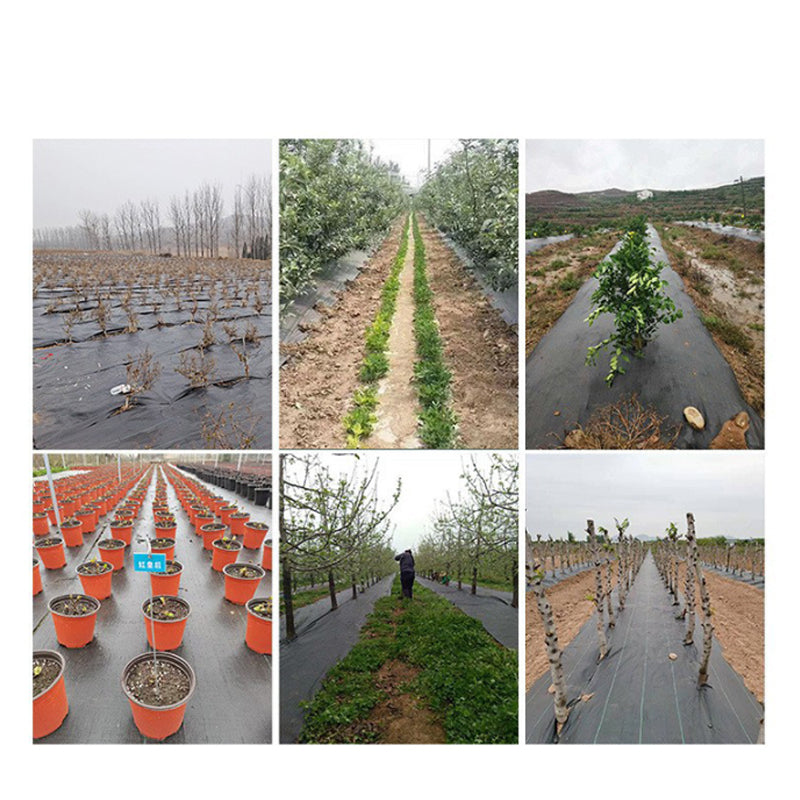 🌿⛏️ Malla antihierbas para jardín – Bloquea la luz solar, transpirable y resistente – Ideal para parterres y senderos – Reduce el esfuerzo de deshierbe 🌱✨