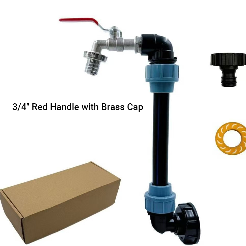 🚰 ¡OFERTA LIMITADA 50% DE DESCUENTO! 🛠️ Kit Completo de Montaje para Tanque IBC – Grifo de Zinc, Fácil Instalación, Sellado Antifugas y 4 Variantes ✨