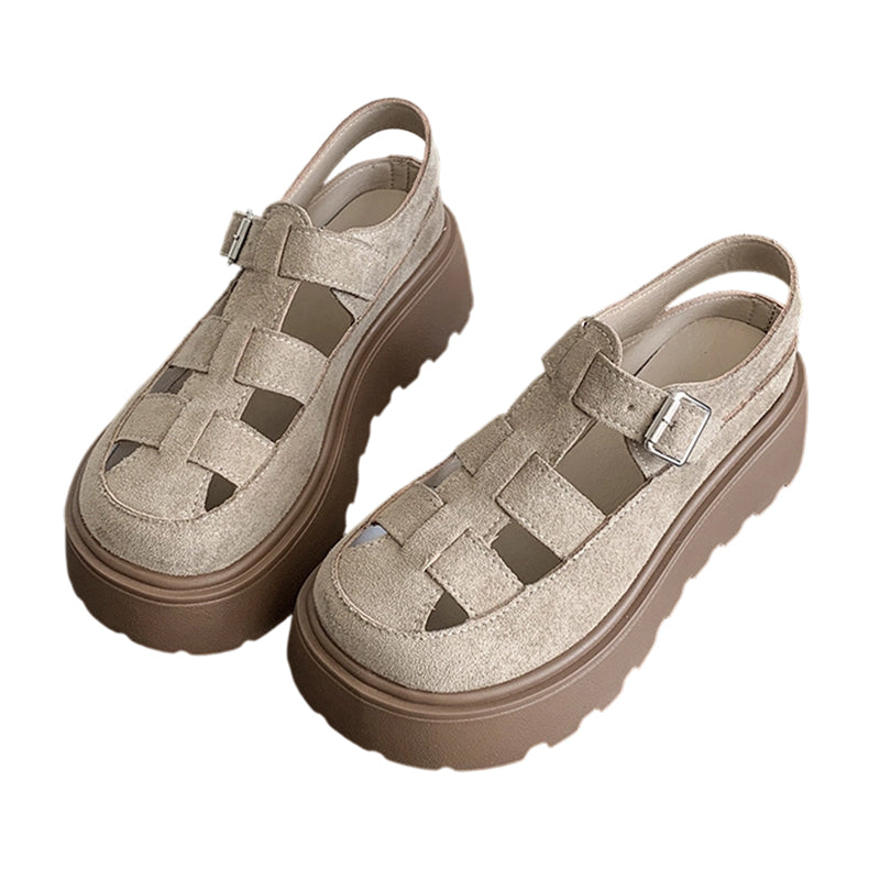 Sandalias de plataforma chunky para mujer