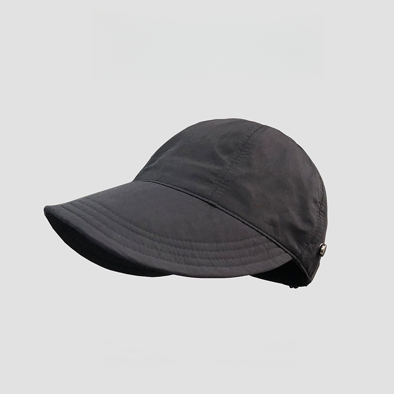 Sombrero de sol de cola de caballo ajustable respirable para mujeres