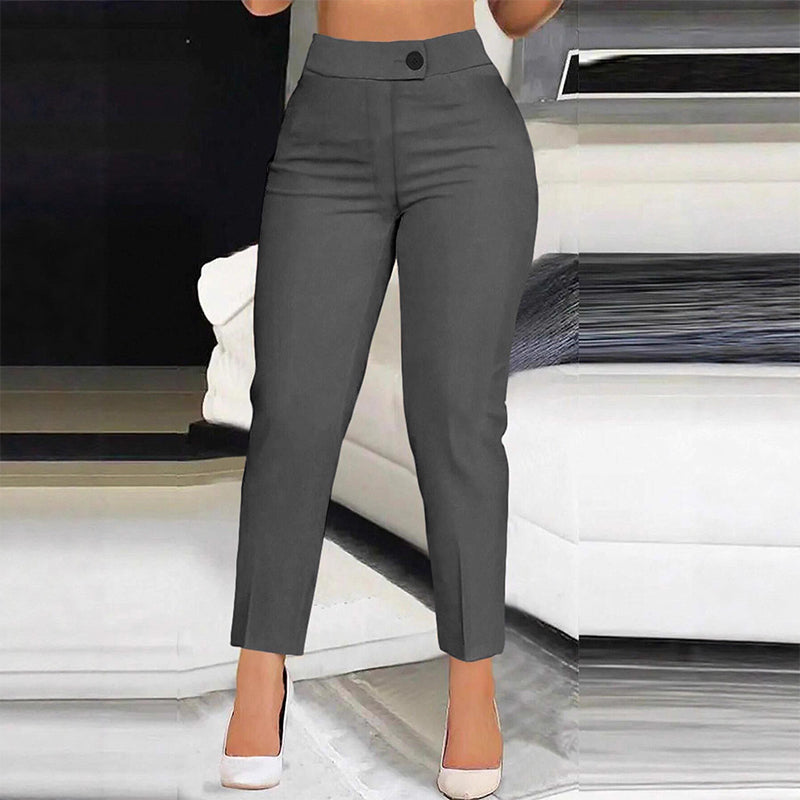 🎁2026 New Arrivals 50% OFF💥Women's High Waisted Cropped Suit Pants