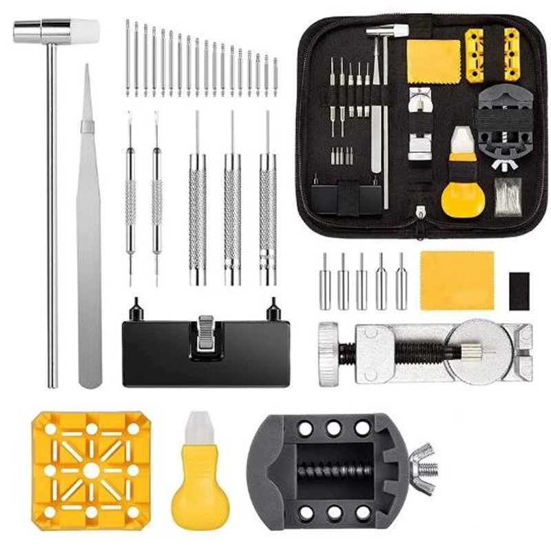 🎉 Oferta 2026 — ¡Más de 26,000 Vendidos!💞 Kit Completo de Reparación de Relojes 72 Piezas – Precisión Profesional 🛠️