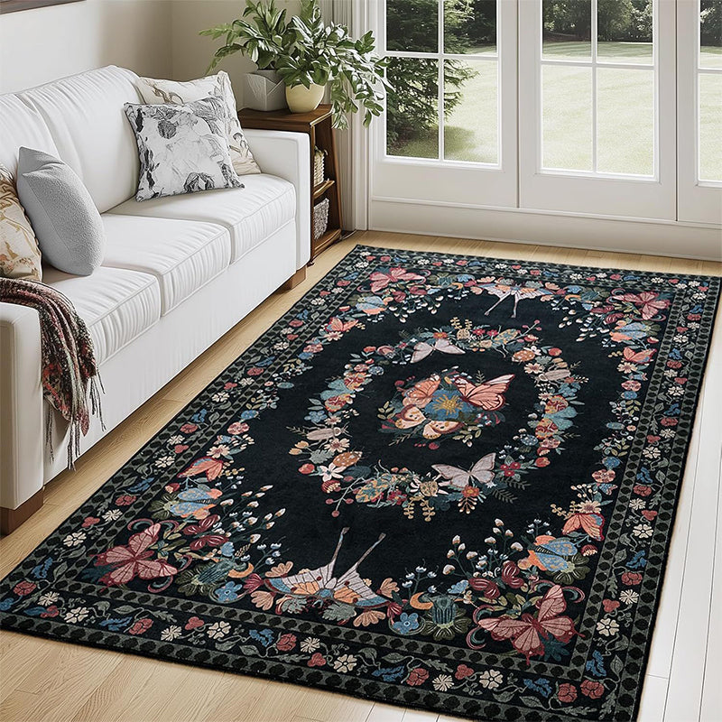 ๐ธ Your floor is naked. It's begging for this rug. Vintage floral print, cloud-soft velvet, and a pattern that makes any room feel complete. ๐โจ