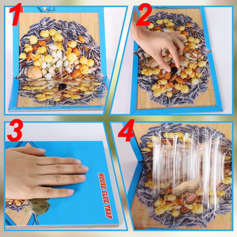 Mouse Glue Trap Indoor Use for Home