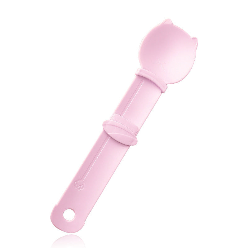 ⏳🔥¡50 % DE DESCUENTO POR TIEMPO LIMITADO! ⏰ 💞¡+50K VENDIDOS! Cuchara Dispensadora para Gatos – Sin BPA, exprime con una mano y cuchara ancha. ¡Alimentación limpia – hazte con la tuya! ✅