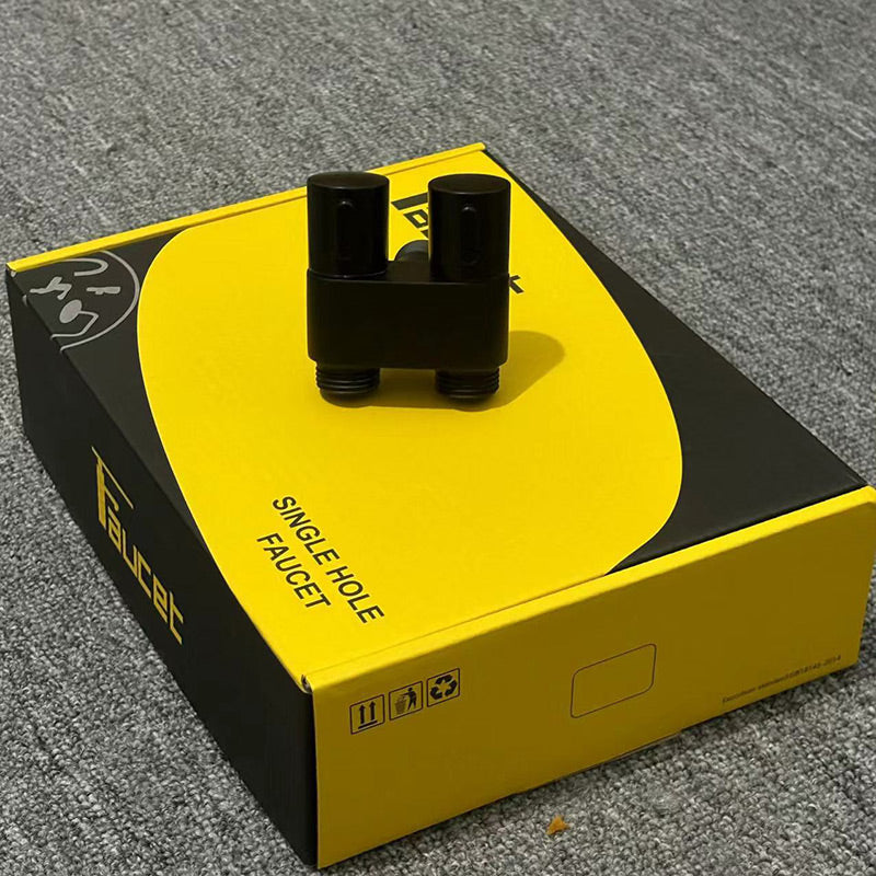 Juego de Válvula de Doble Control 1 Entrada 2 Salidas y Rociador de Bidé