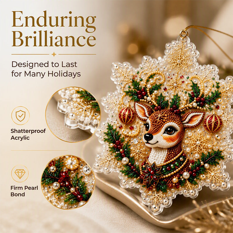 🎄 50% dto. – ¡oferta limitada! Set de adornos navideños para pintar – DIY creativo, colgantes festivos. Decora tu árbol con encanto! ✨🥳