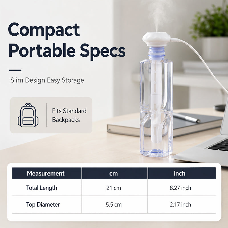 Mini Humidificador de Vapor USB Portátil