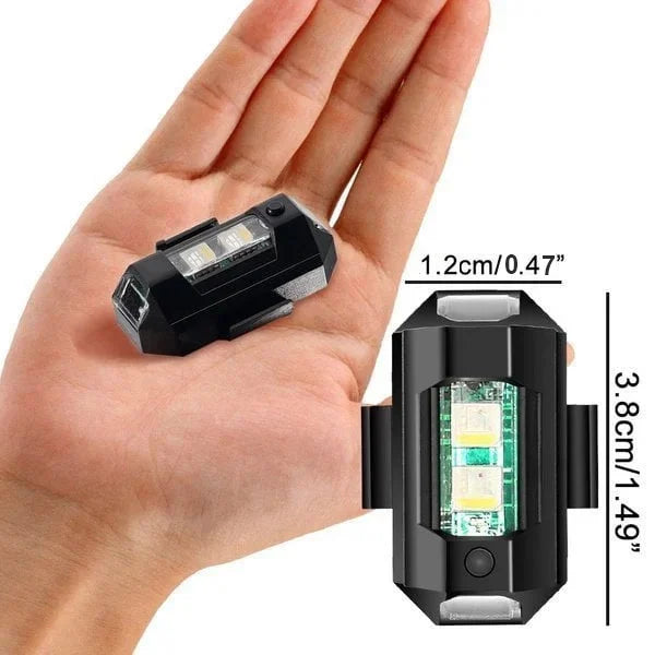 Luces LED estroboscópicas anticolisión en 7 colores - Desarrolladas para los amantes de la conducción