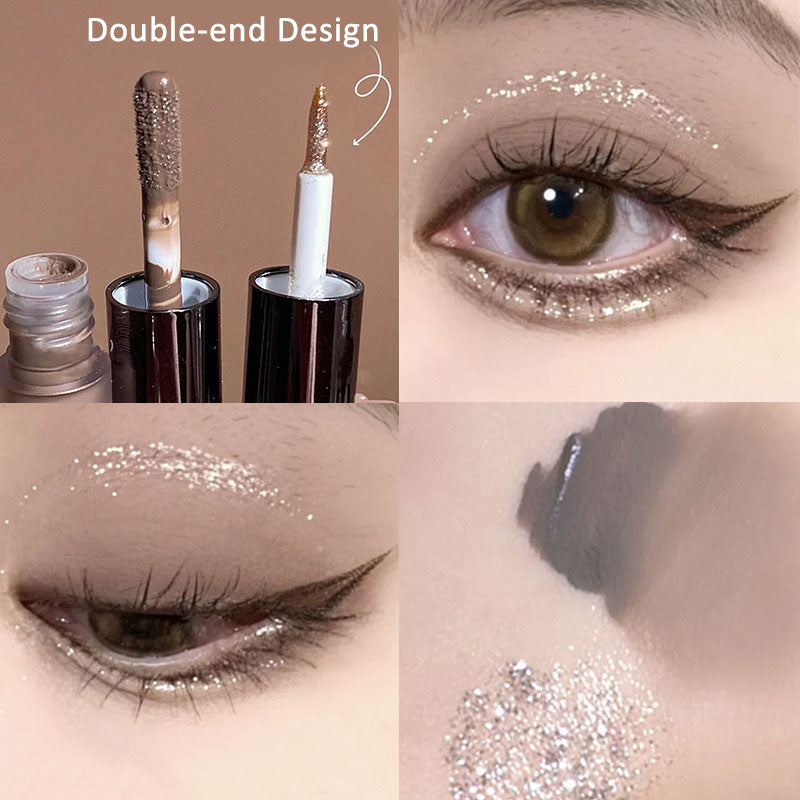 Sombra de ojos líquida con doble brillo(50% DE DESCUENTO)