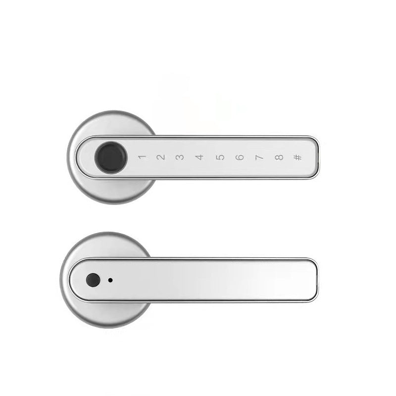 🔥Envío gratuito🔥 huella digital inteligente manija de la cerradura de la puerta con Bluetooth APP Control