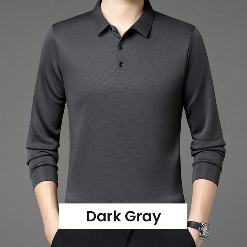 Regalo Perfecto-Camisa Acolchada Con Solapa De Gofre Para Hombre