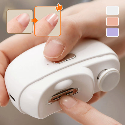 🎁 Oferta caliente 50% DE DESCUENTO🔥Cortaúñas Automática 3 en 1 con esmalte【Seguro y cómodo】