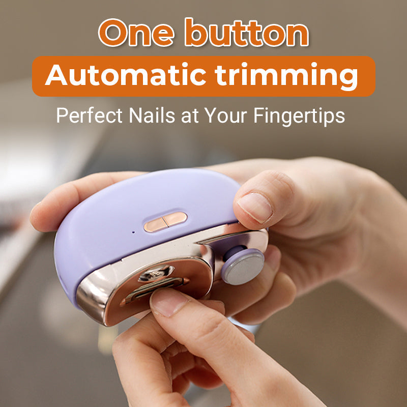 🎁 Oferta caliente 50% DE DESCUENTO🔥Cortaúñas Automática 3 en 1 con esmalte【Seguro y cómodo】