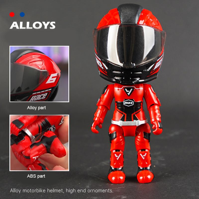 🤖💨 From Rider to Helmet — The Coolest Transforming Motorcycle Model Ever!