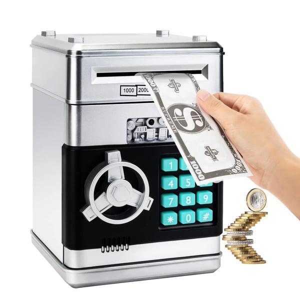 Caja fuerte electrónica con contraseña - Mini cajero automático