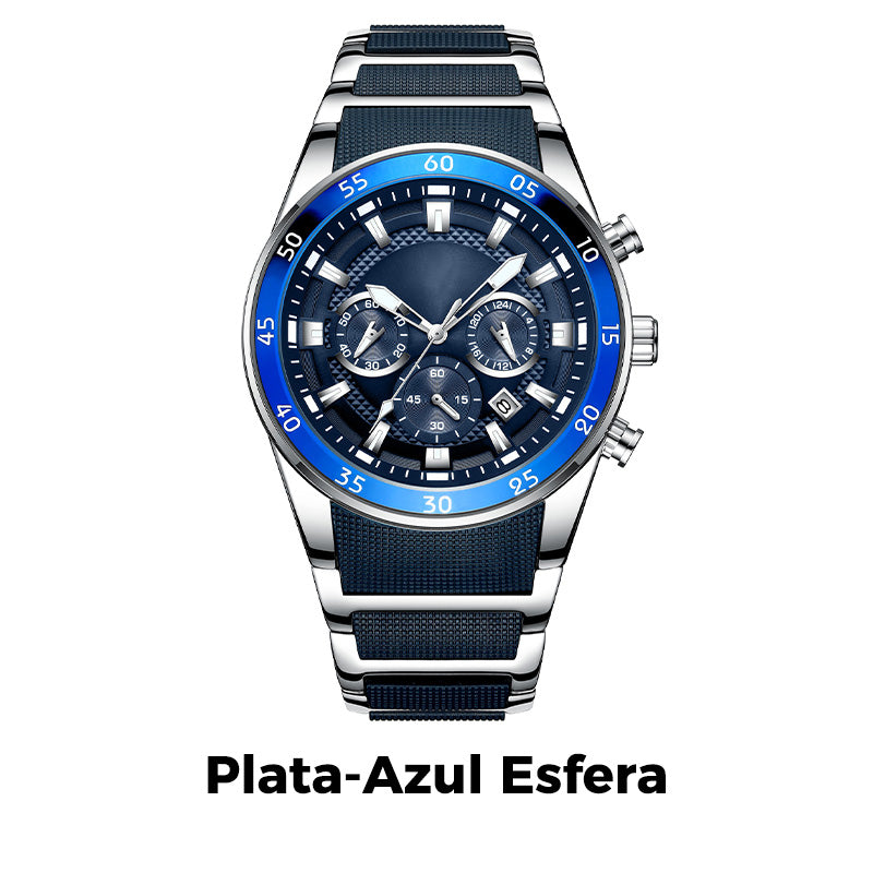 💎Reloj de cuarzo multifuncional resistente al agua para hombre