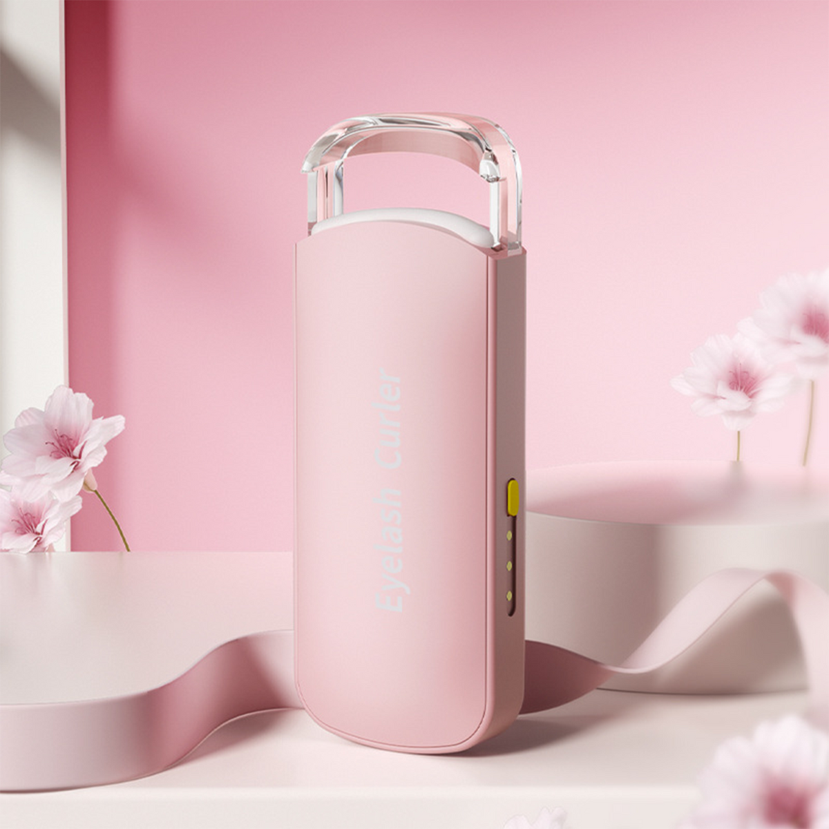 🔥 50 % de descuento 👩🏻‍🏭 Rizado perfecto y duradero ✨ Rizador térmico de pestañas eléctrico y recargable por USB
