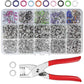 🔧✨ ¡50% DE DESCUENTO! Juego de Botones a Presión de Metal con Alicates de Sujeción – Herramienta Práctica y Resistente para Reparaciones y Proyectos DIY 🛠️🌟