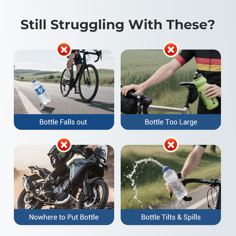 Portabidón adaptable para ciclismo con 49 % de descuento