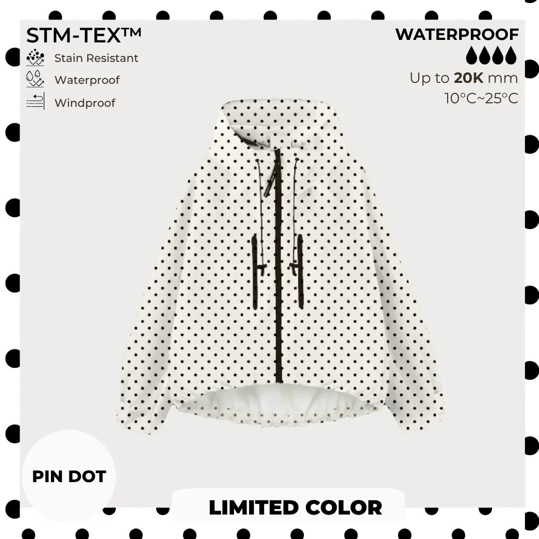 📢📢¡50% DE DESCUENTO! ⏰ Chaqueta Impermeable Oversized de Ala Ancha con Capucha, Dobladillo Abullonado y Puños Ajustables
