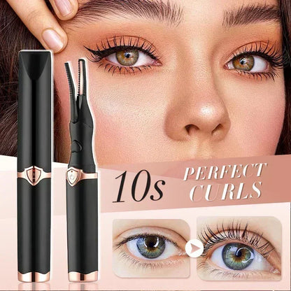 Rizador eléctrico de pestañas para un look glamuroso al instante