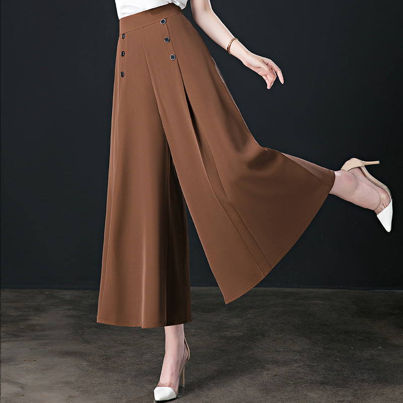 🔥 ¡50% DE DESCUENTO! Pantalones Anchos Plisados – Cómodos, Elegantes y Súper Frescos ✨👖