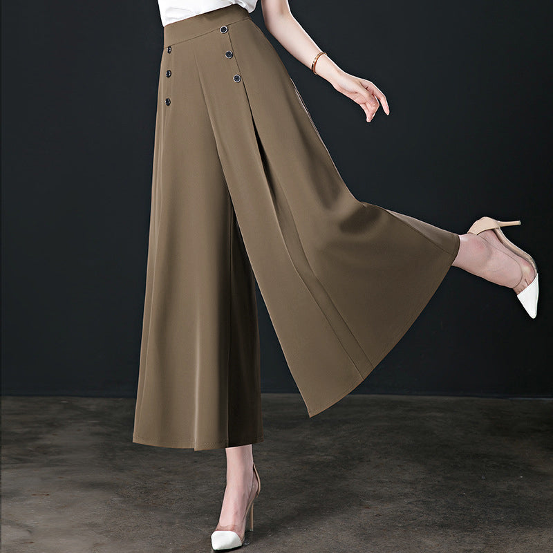 🔥 ¡50% DE DESCUENTO! Pantalones Anchos Plisados – Cómodos, Elegantes y Súper Frescos ✨👖