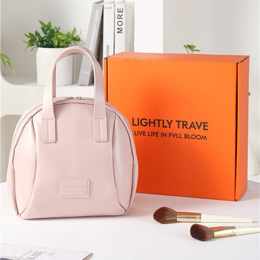 Bolsa de Maquillaje con Forma de Concha de Múltiples Capas
