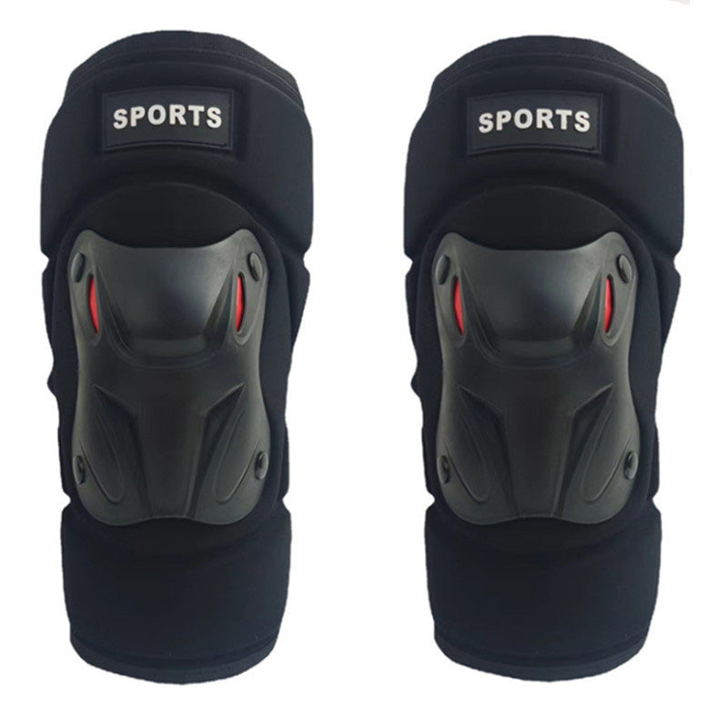 Set de Rodilleras y Coderas Articuladas para Motocicleta y Ciclismo