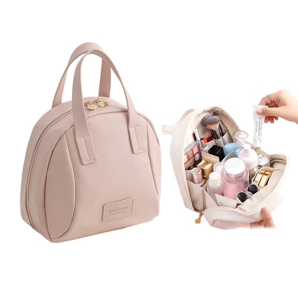 Bolsa de Maquillaje con Forma de Concha de Múltiples Capas