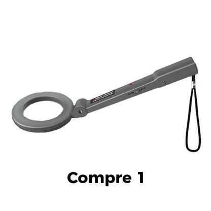 Detector de metales manual 360° para oro y joyas