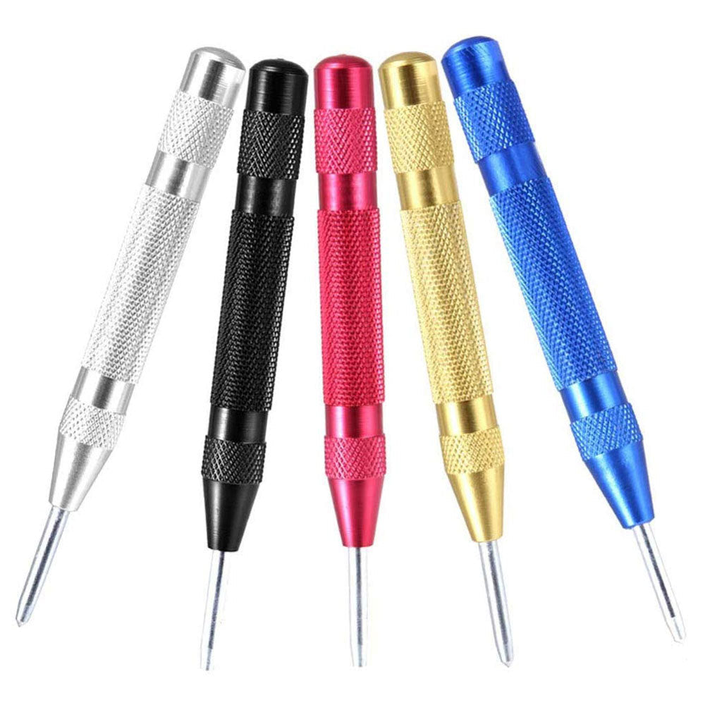 📢📢50% DTO. !! ⏰Granete automático con resorte: marcado de precisión para metal y madera con fuerza ajustable 🛠️📏
