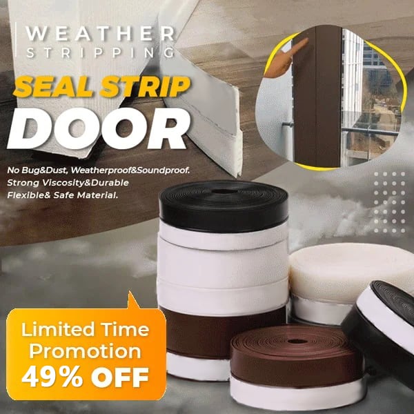 ⏳🔥¡50 % DE DESCUENTO POR TIEMPO LIMITADO! ⏰🚪🔥 ¡Compra Más y Ahorra Más! Burlete Adhesivo para Puertas de 5 m – Bloquea el Polvo, los Insectos y el Ruido – Flexible, Autoadhesivo y de Ajuste Universal ✨
