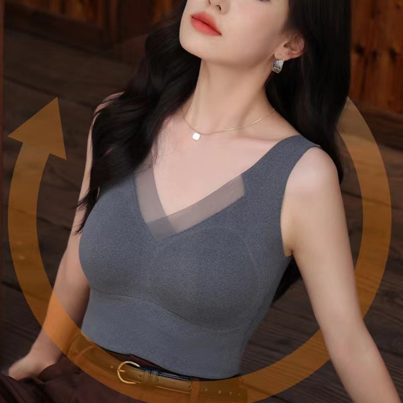 ❤️Camisola autocalentable de grafeno con sujetador incorporado