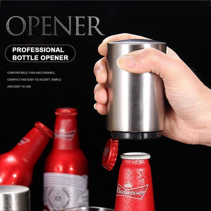 🎉 Oferta 2026 — ¡Más de 33.700 vendidos! 🍻 Abrebotellas automático de acero inoxidable